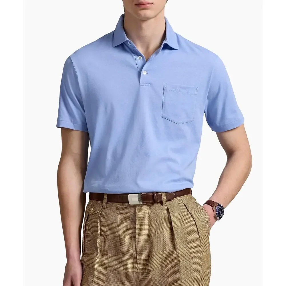 Polo Ralph Lauren Men’s Lisle Standard Fit Cotton Polo Shirt Size L